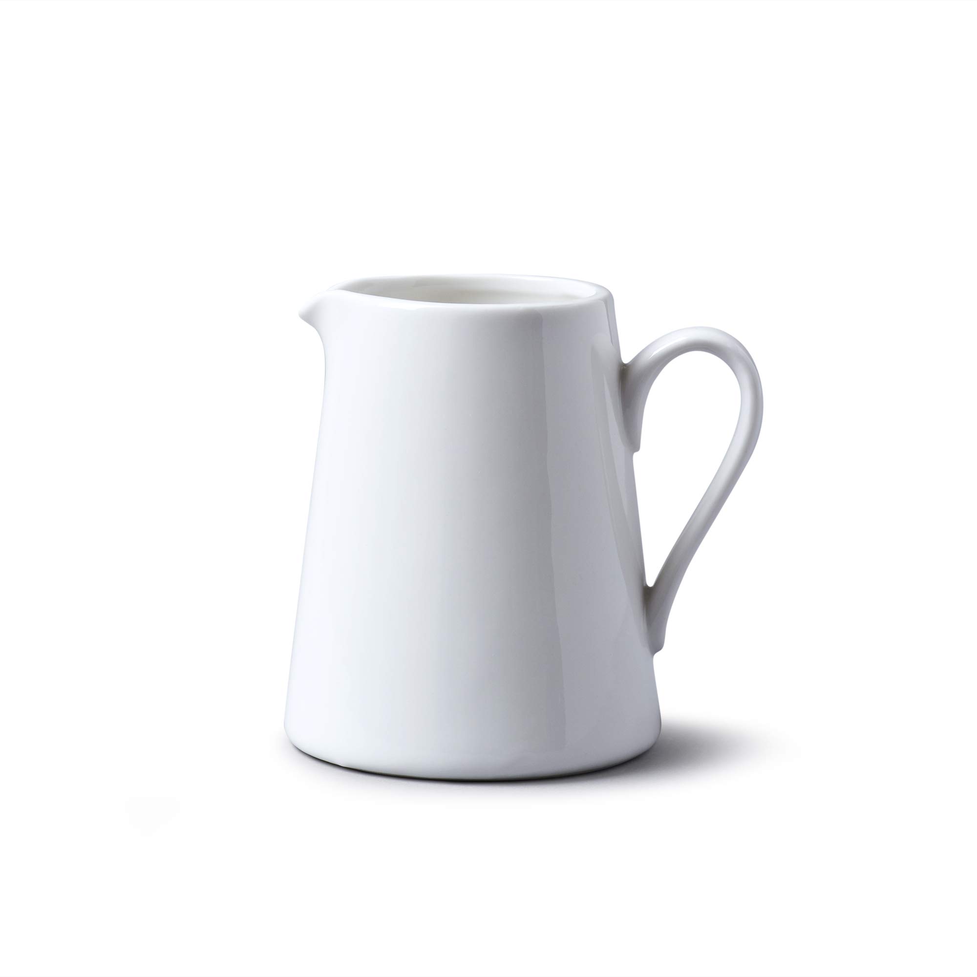 WM Bartleet & Sons 1750 T422 Straight Sided Jug, White,White,160ml