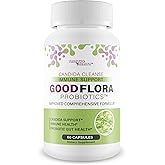 Good Flora Probiotics Candida Cleanse Immune Support - Our Best Candida Probiotic Supplement - Our Best Candida Cleanse Detox - Candida Yeast Cleanse - Candida Overgrowth Cleanse Candida Cleanse Pills