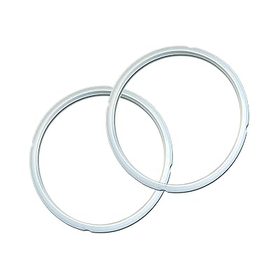 Instant Pot Sealing Rings, Twin Pack Transparent White, for 5 QtL or 6 QtL Models