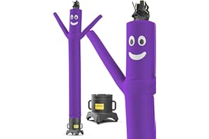 LookOurWay Air Dancers Inflatable Tube Man Set - 10ft Tall Wacky Waving Inflatable Dancing Tube Guy with 12-Inch Diameter Blower for Business Promotion