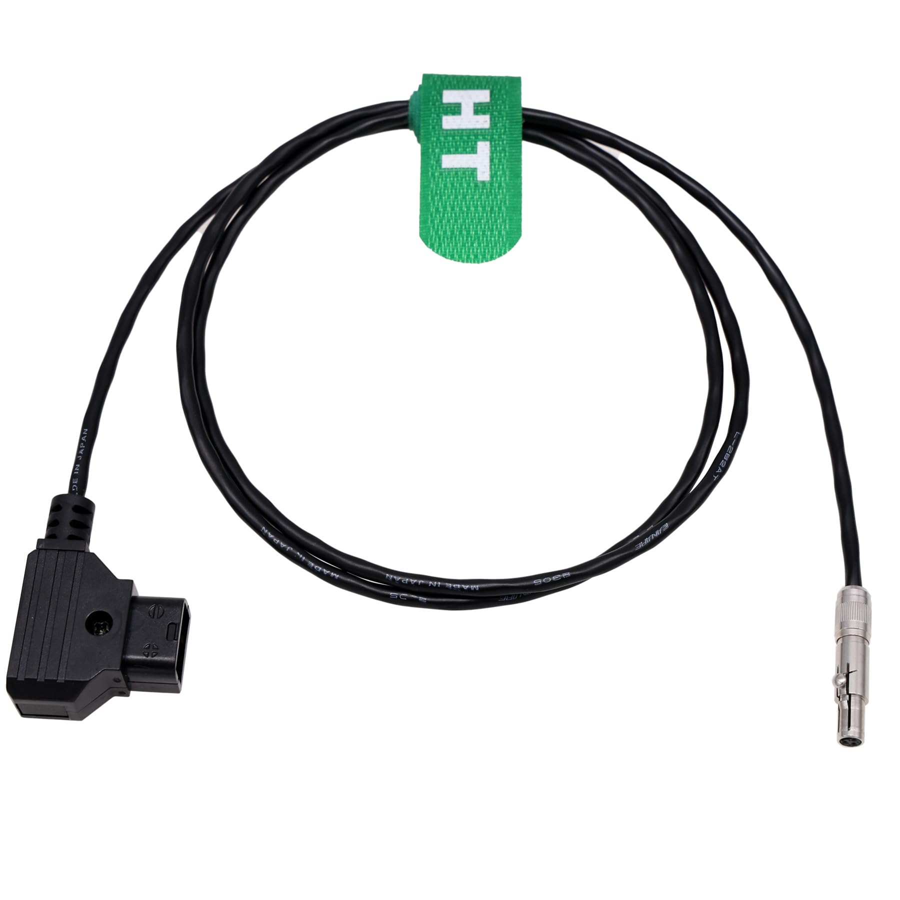 HangTon Odyssey7Q+ Apollo Monitor D-tap V-mount Batteyr Power Supply Cable for Convergent Design 36inch (straight)