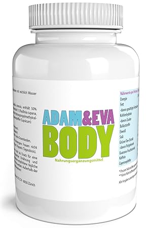 ADAM&EVA Body | Guarana Cayenne Grüner Tee | Vegan ohne Füllstoffe