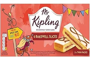 Mr Kipling Bakewell Slices 6 Pack 150g