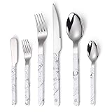 IFAJOOR Flatware Silverware Set, 6/24/36/48/60/72