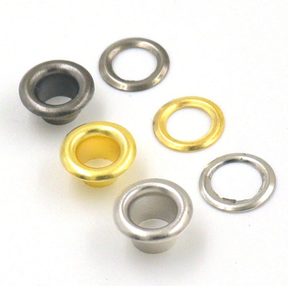 Gold Grommets Eyelets 4mm 3/16" For Clothes Self Backing 300 sets Arts, Crafts & Sewing