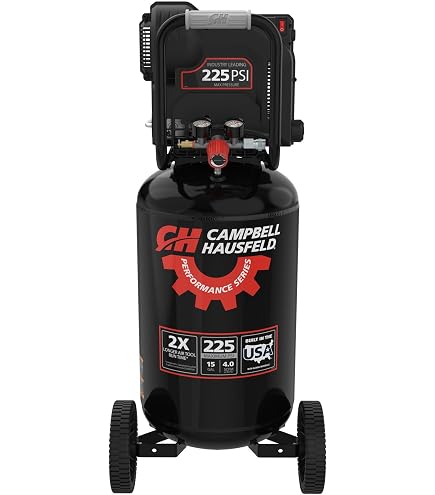 Amazon.com: Campbell Hausfeld 26 Gallon Vertical Oil‑Free Air