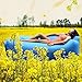 Anglink Outdoor Inflatable Lounger Couch, Thick Durable Comfortable, Air Sofa Blow Up Lounge Chair with Carrying Bag for Travelling, Camping, Hiking, Park, Pool and Beach Parties