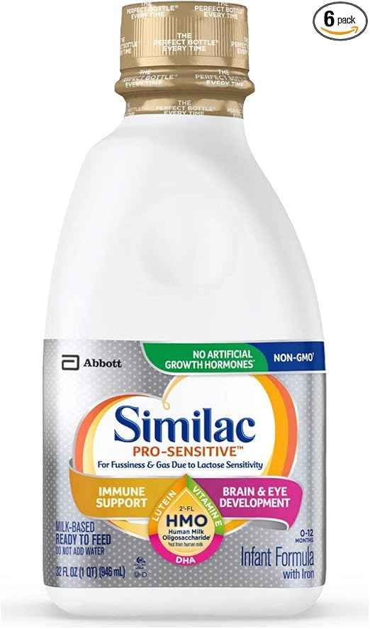 Amazon Com Similac Infant Formula With 2 Fl Human Milk Oligosaccharide Hmo For Immune Support 192 Fl Oz Pack Of 6 Health Personal Care Amazon Com Similac Infant Formula With 2 Fl Human Milk Oligosaccharide Hmo For Immune Support 192 Fl Oz Pack Of 6 Health Personal Care