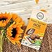 SunflowerFamily Organic Sunflower Haché - 2.7 oz - 10g Protein - Plant Based Meat Substitute - Vegetarian, Vegan, Certified USDA Organic, Non-GMO, Sunflower Mince