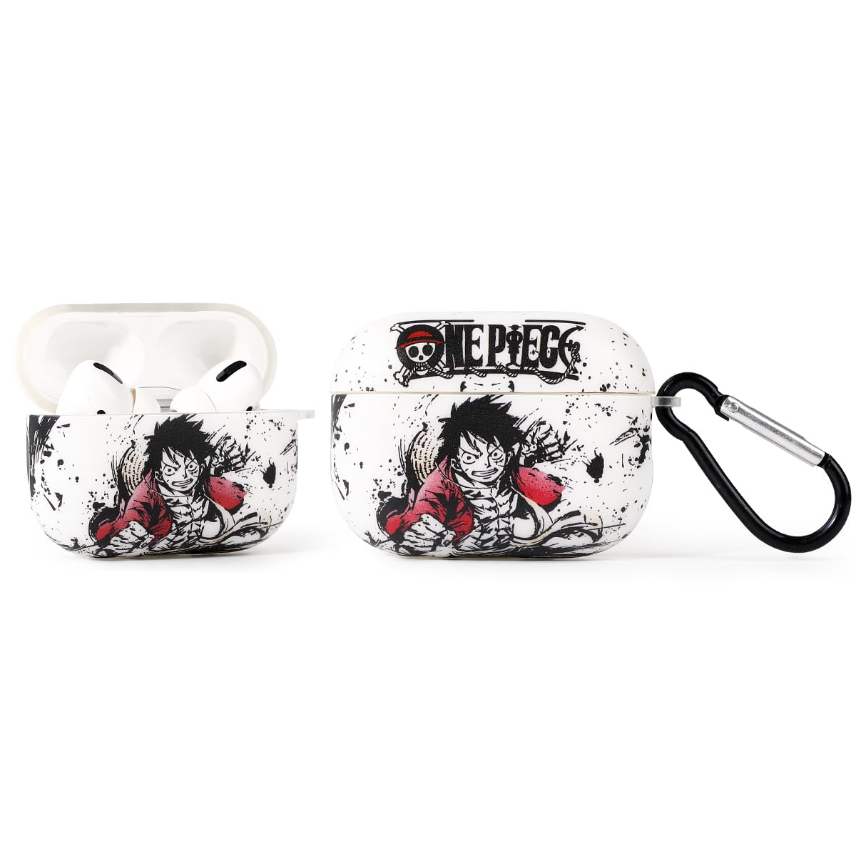 Photo 1 of ***Missing top***
LEWOTE Compatible with Apple Airpods Pro(2nd/1st Generation) Protective Funny Cute Cartoon Case Cover with Keychain (Luffy)