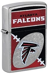 Zippo NFL Atlanta Falcons Street Chrome Pocket