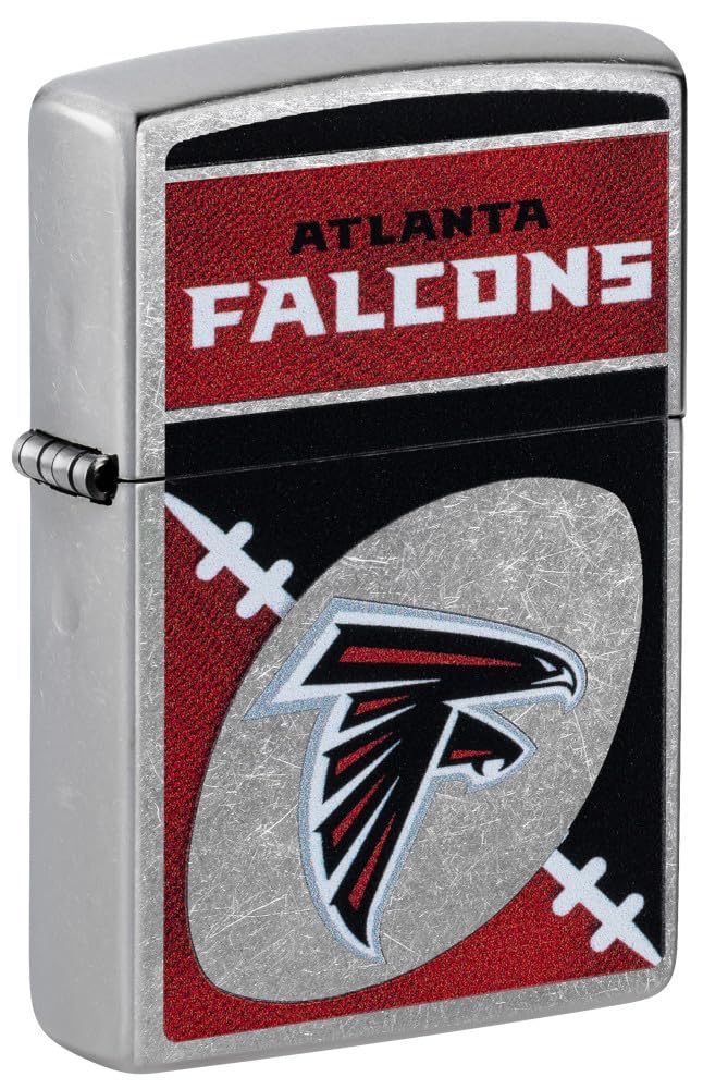 Zippo NFL Atlanta Falcons Street Chrome Pocket