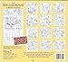 Paper Craft 2016 Girls 16 Month Coloring Book Calendar with Over 100 Stickers Included