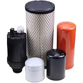 YIHETOP 1000 Hour Maintenance Filter Kit 7324331 for Bobcat E42 E45 E50 E55 | Excavator, 6516722, 6666375, 6666376, 6668819, 7012303, 7023589