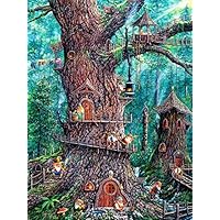 Colorcraft Puzzles 300 Large Piece Puzzle for Adults: Nature Gnome Fantasy