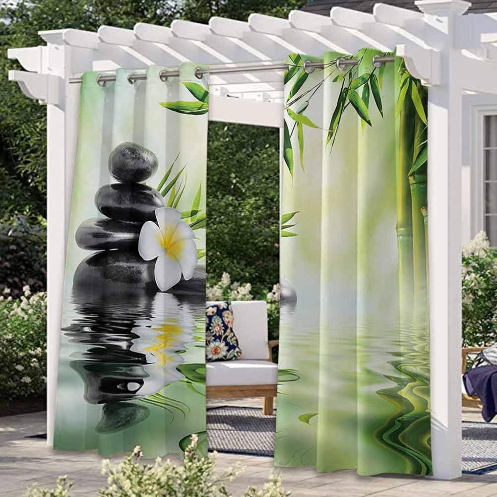 Anmaseven Spa - Cortina transparente para exteriores con calor y luz