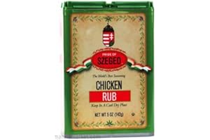 Pride of Szeged Chicken Rub Seasoning Spice Mix, 5oz. Tin (142g), 1-Count