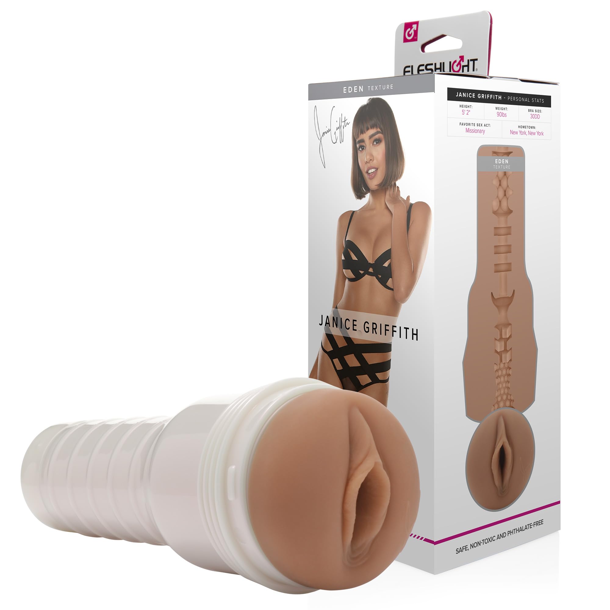 Fleshlight Male Sex Toys Janice Griffith – The Number One Male Masturbator Sex Toys for Men with Our Fleshlight SuperSkin Pocket Pussy Technology