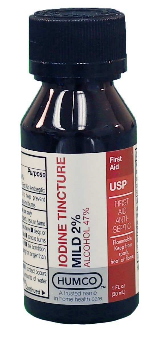 Humco 121391001 Iodine Tincture Mild 2 