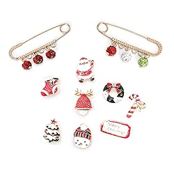 Christmas Shoe Charms for Clog Sandals Women, Xmas