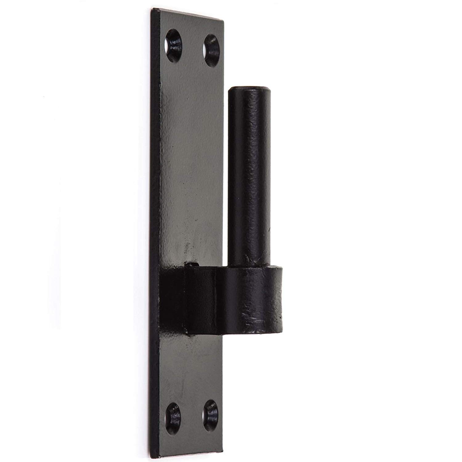 Merriway BH06201 Gate Hinge Bracket Black 164 x 47 x 4mm 16mm Diameter Pin, Black