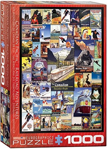 EuroGraphics Canadian Pacific Adventures Puzzle (1000-Piece)