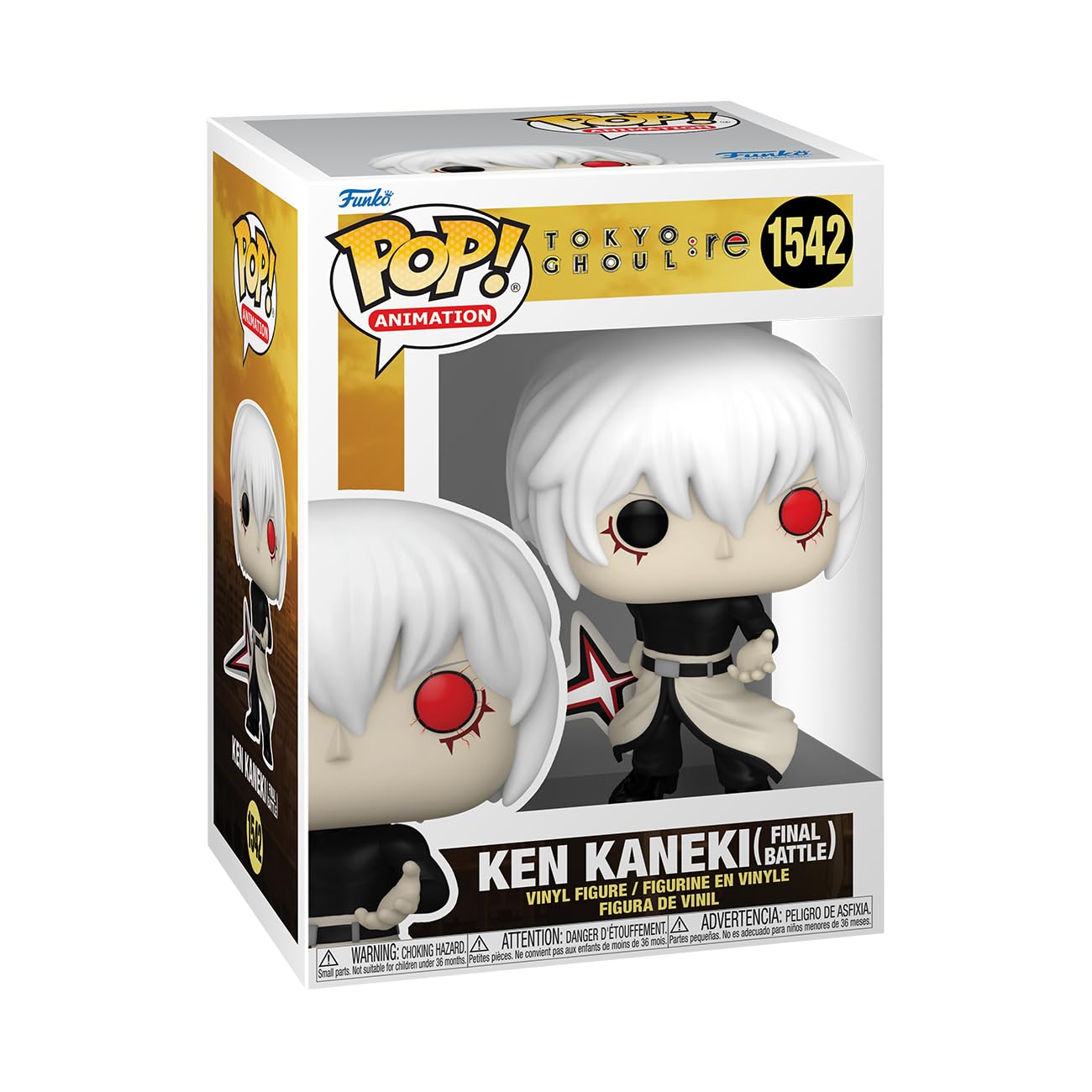 Funko POP! Animation: Tokyo Ghoul: Re - Ken Kaneki - (last Battle) - Collectable Vinyl Figure - Gift Idea - Official Merchandise - Toys for Kids & Adults - Anime Fans - Model Figure for Collectors