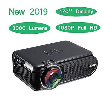 uksoku U90 Mini portátil proyector HD 1080P 3000 lúmenes LED ...