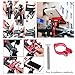 GUB Bicycle & Motorcycle Phone Mount, Aluminum Alloy Universal Bike Handlebar Phone Mount Holder Adjustable Compatible with iPhone X XR Xs 7s 8 Plus,Compatible with SamsungS9/S8/Note5/4 (Black)