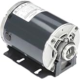 Marathon H684 48Y Frame Open Drip Proof 5KH36MNA445X Carbonator Pump Motor, 1/2 hp, 1800/1500 RPM, 100-120/200-240 VAC, 1 Split Phase, 2 Speeds, Ball Bearing, Rigid Base