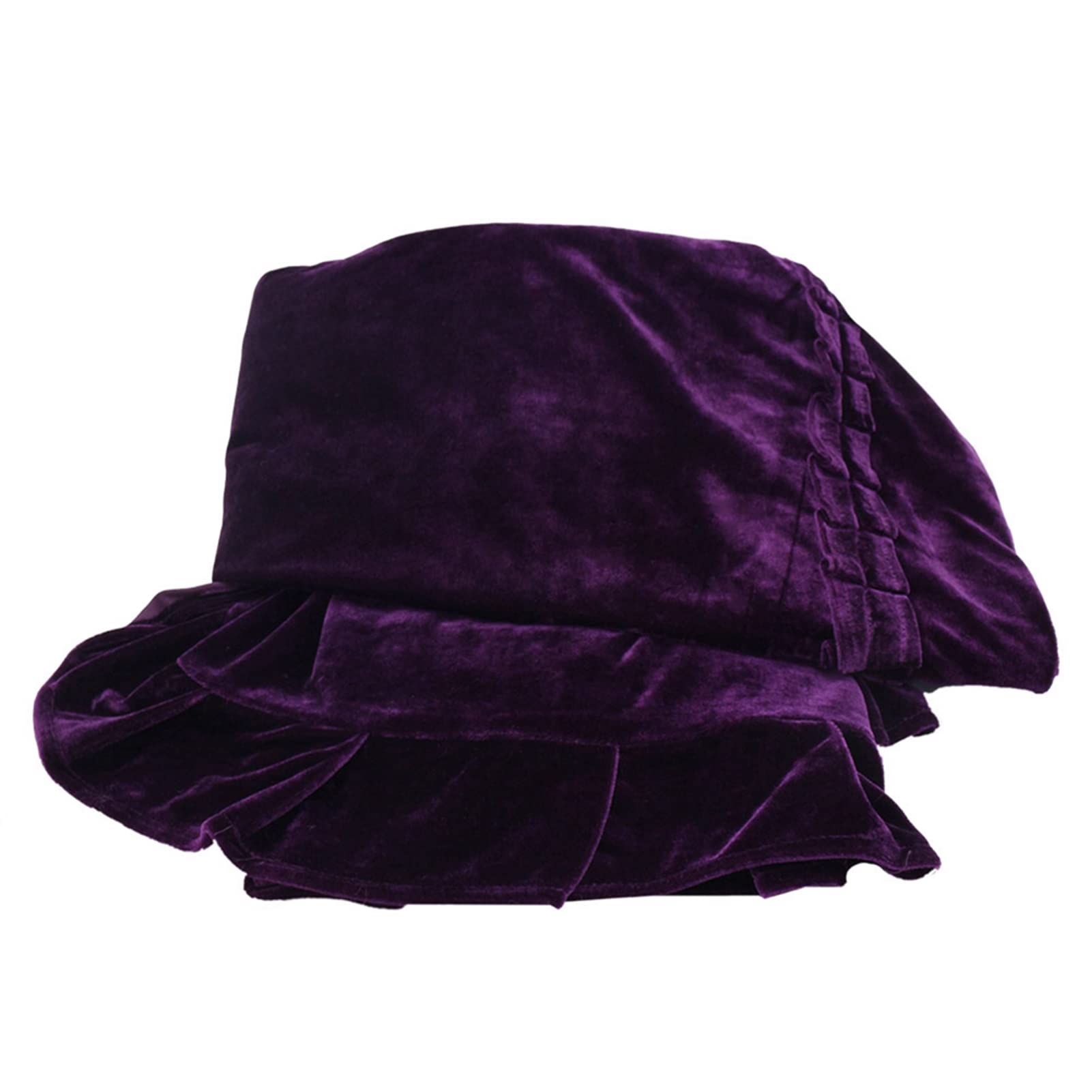 5Colors Piano Cover, Portable Dustproof Piano Protective Cover Washable Upright Full Piano Cover for Piano Decoration (Purple)