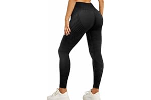 Anti Cellulite 3D Compression Leggings for Women, High Waisted Butt Lifting Yoga Pants, Tummy Control Workout Leggings