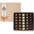 Neuhaus Belgian Chocolate "Les Gourmands" – 30 Pieces Assorted Milk, White & Dark Chocolate Pralines – Crunchy Artisanal Biscuits - Gourmet Chocolate Gift