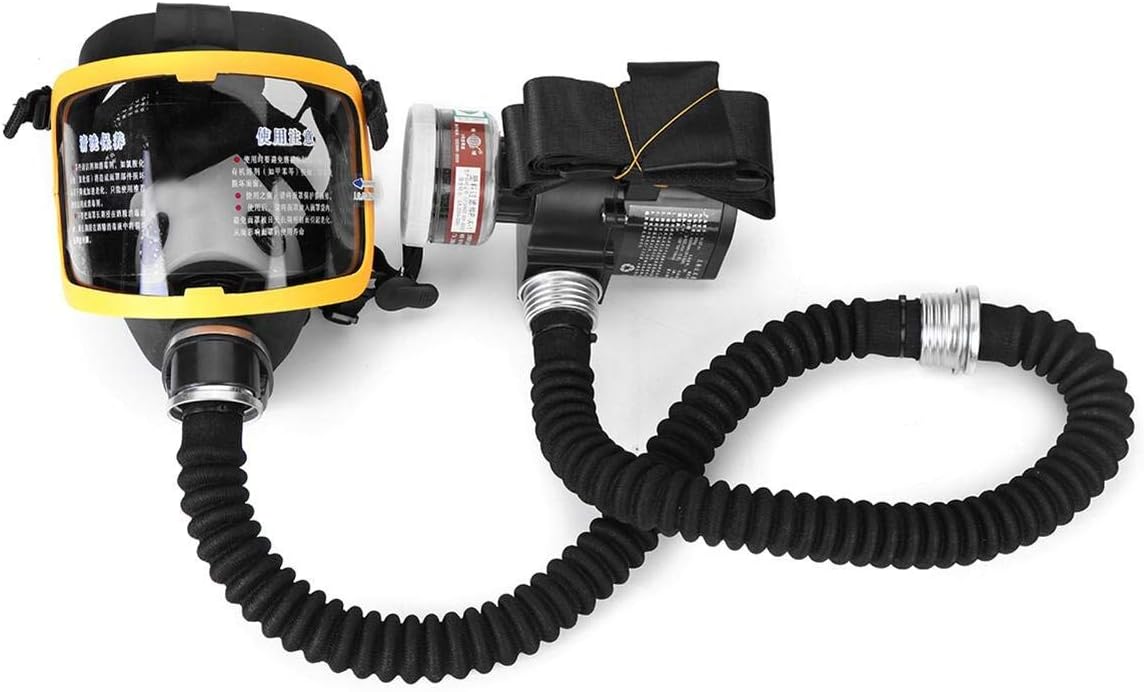 TOSHUN ce 1 Set Electric Constant Flow Supplied Air Fed Respirator gas mask