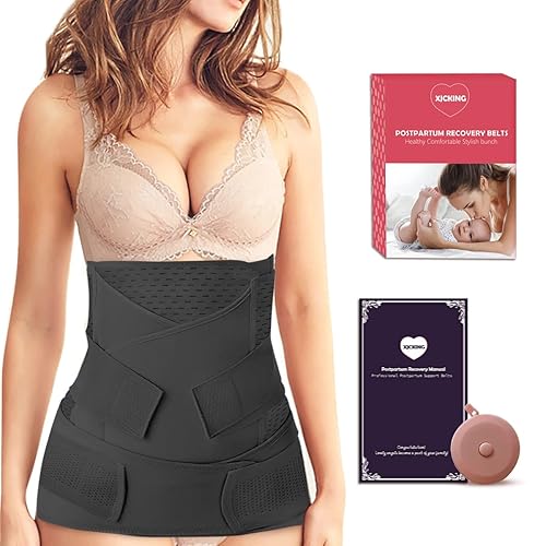 Postpartum Belly Band Wrap in Belt, C Section Binder Faja