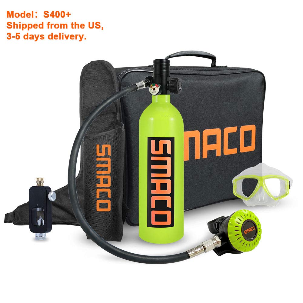Buy igingko Smaco S400 Scuba Diving Tank Equipment, Mini Scuba Tank