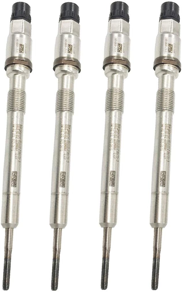 GERMBAN 03L905061G 4Pcs Set Diesel Glow Plugs Fits for Audi