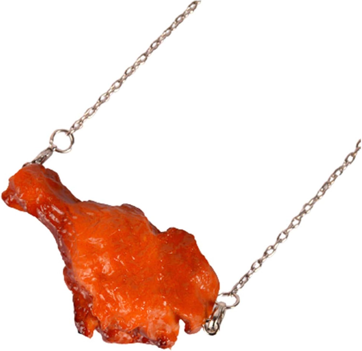 Hanmade Simulation Fried Chickens Pendant Necklace Funny