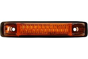 Blazer International C535A LED Rectangular Clearance/Side Marker Light, Amber