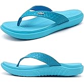 KuaiLu Womens Flip Flops Ladies Yoga Mat Comfortable Walking Thong Sandals With Plantar Fasciitis Arch Support Slip On Indoor Outdoor For Summer