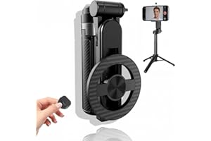 2026 New 4-in-1 Multifunctional Magnetic Selfie Stick Tripod,Magnetic Pocket Selfie Stick with Wireless Remote，for Home, Trav