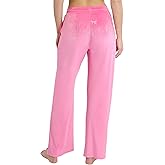 Juicy Couture Women's Velvet Fleece Lounge Pajama Pant with Rhinestones