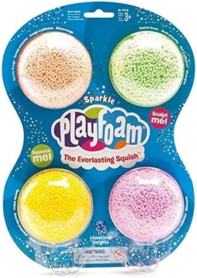Learning Resources Playfoam Sparkle Set of 4 EI-1910