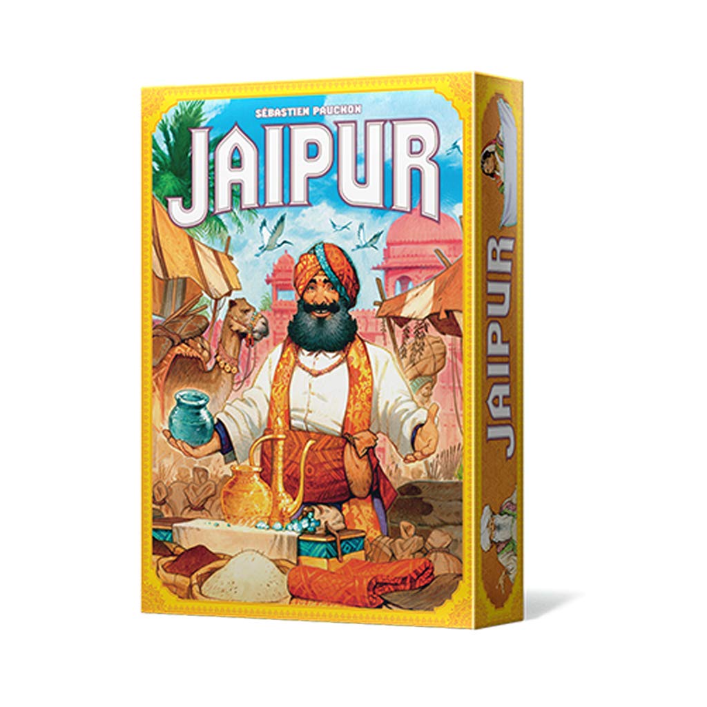 Asmodee | Jaipur | Strategy and Commerce Card Game for Adults and Youth | Ages 10+ | for 2 Players | 30 Minutes per Game | English