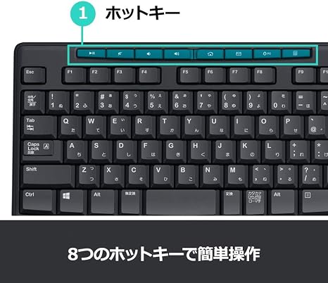 Amazon ロジクール ワイヤレスキーボード K275 ワイヤレス キーボード 無線 薄型 テンキー Usb接続 Unifying Windows 国内正規品 Logicool ロジクール 家電 カメラ