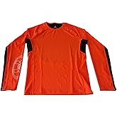 Under Armour Men's MFO HeatGear Vents Long Sleeve T-Shirt L Orange/Black