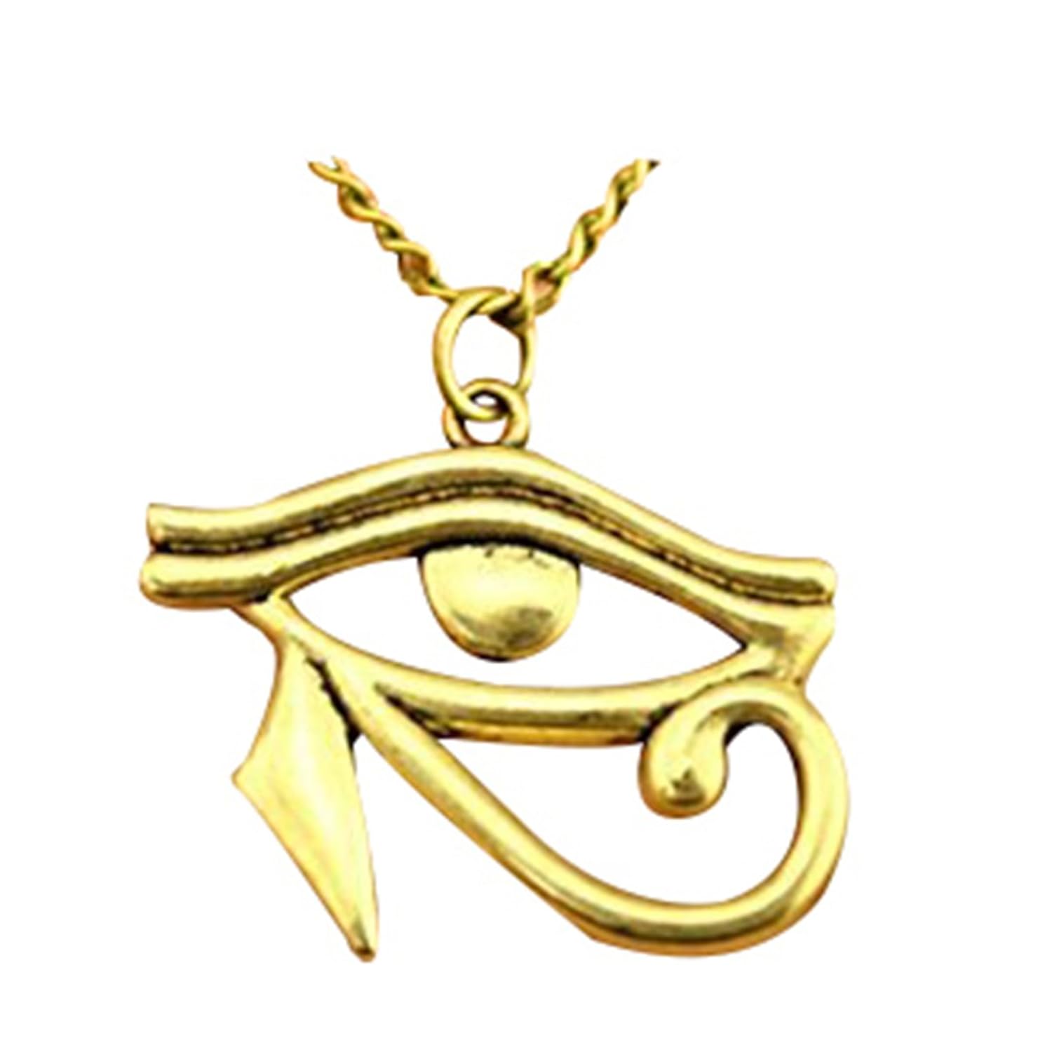 Fashion  colores oro antiguo Bronce Antiguo Plata envejecida el ojo de Horus