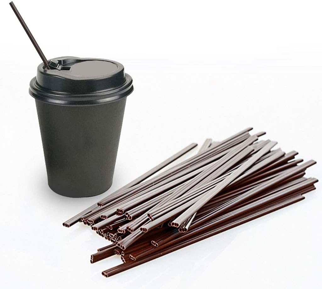 XIAOLI Independent Disposable Coffee Straw Three-hole Straw Stir Bar Hot Drink Straw