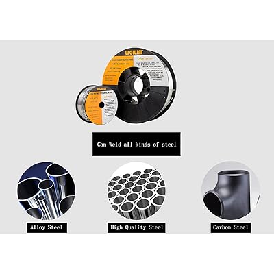 Buy Wgwjm Gasless Flux Core Welding Wire Upgraded Mig Welding Wire Made By Exclusive Technology Mild Steel E71tgs 030 Diameter 10 Pound Spool Online In Indonesia B08jg75gqh