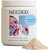Needed. Vanilla Multivitamin Powder with Choline for Prenatal, Pregnancy, Breastfeeding, Postpartum | Expertly-Formulated & Third-Party Tested | 30-Day Supply
